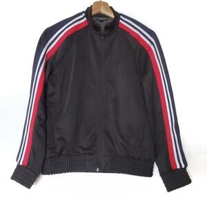 Topshop | Retro Sporty Zip Up Track Jacket Preppy